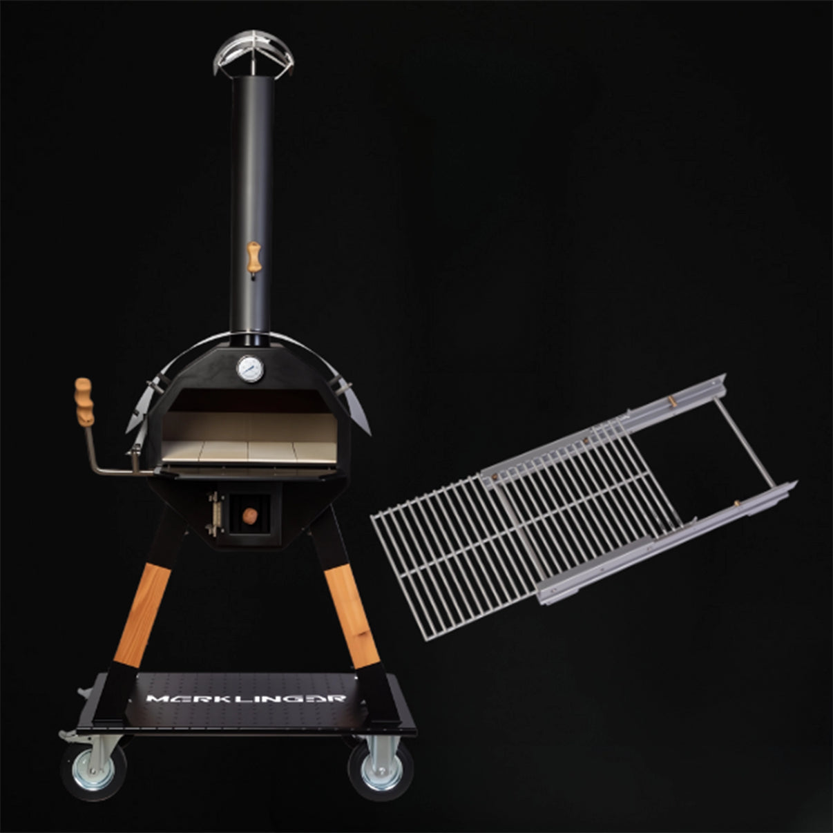 Merklinger 600 im Winterpaket mit Abstandsrost als Zubehör