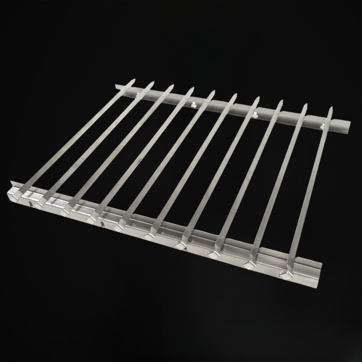 Merklinger Rotisserie Grillspieße aus Edelstahl für gleichmäßiges Grillen auf der Rotisserie